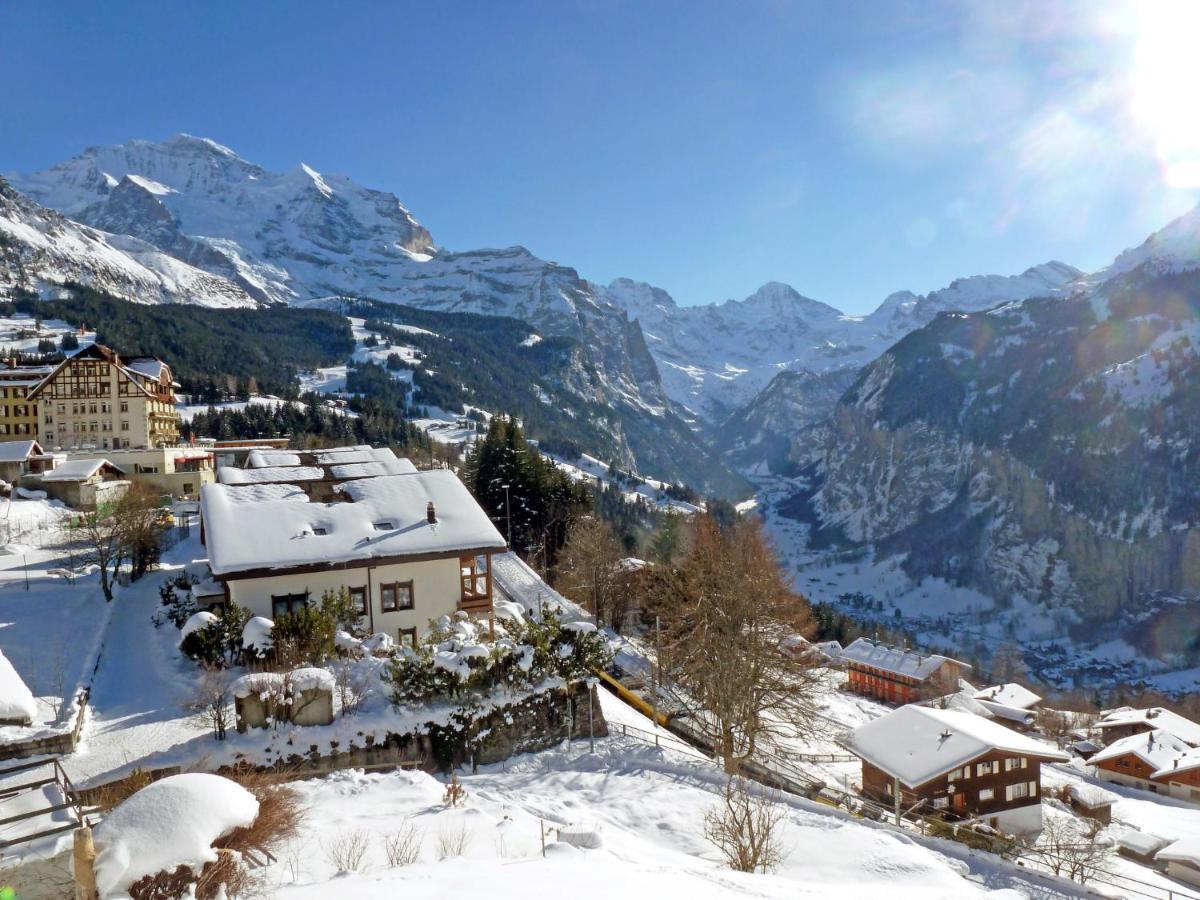 Apartment Panorama By Interhome Wengen Luaran gambar
