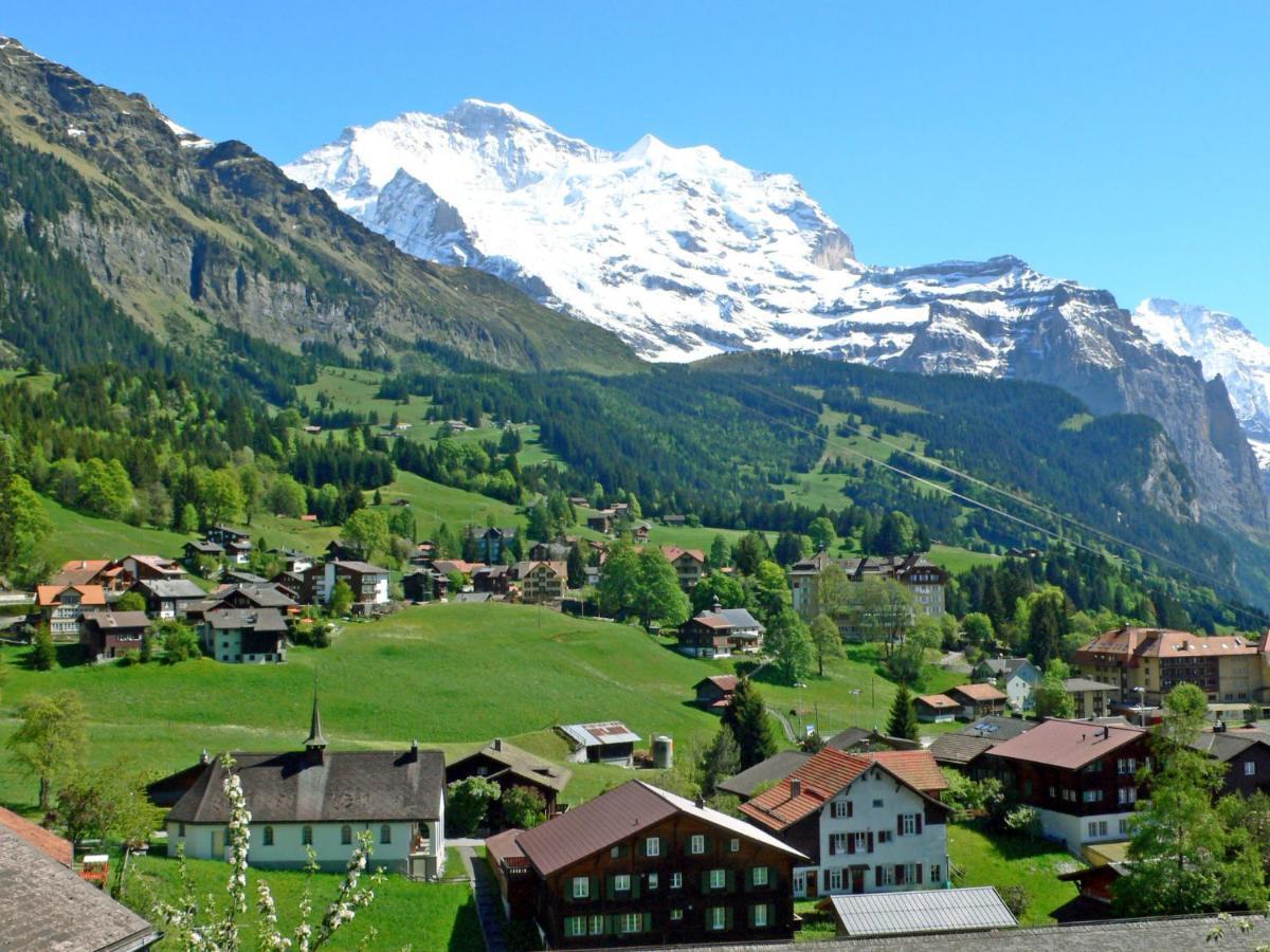 Apartment Panorama By Interhome Wengen Luaran gambar